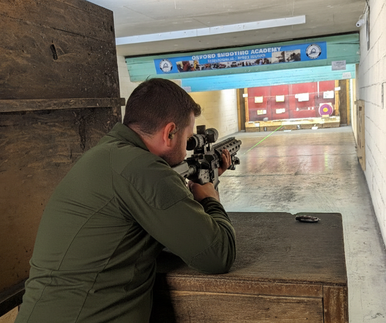 Sporting gun experience under supervised range conditions
