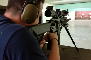 Indoor range shooting providing a unique experience day