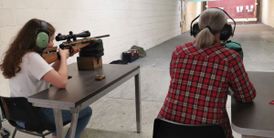 Professional shooting experience at a professional shooting range