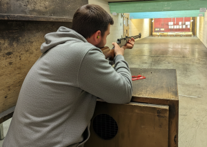 Indoor range shooting providing a unique experience day