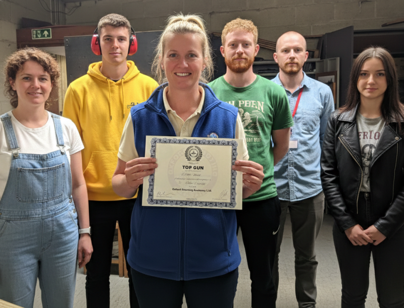 Indoor range shooting providing a unique experience day