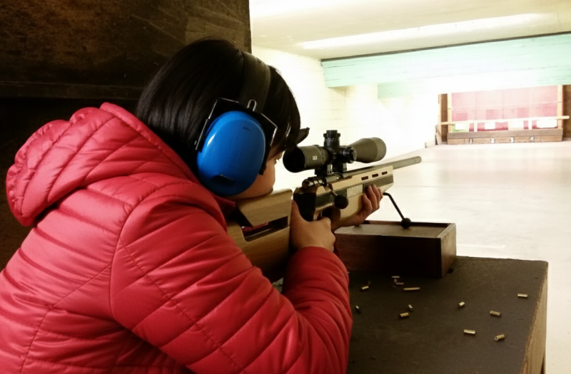 Sporting gun experience under supervised range conditions
