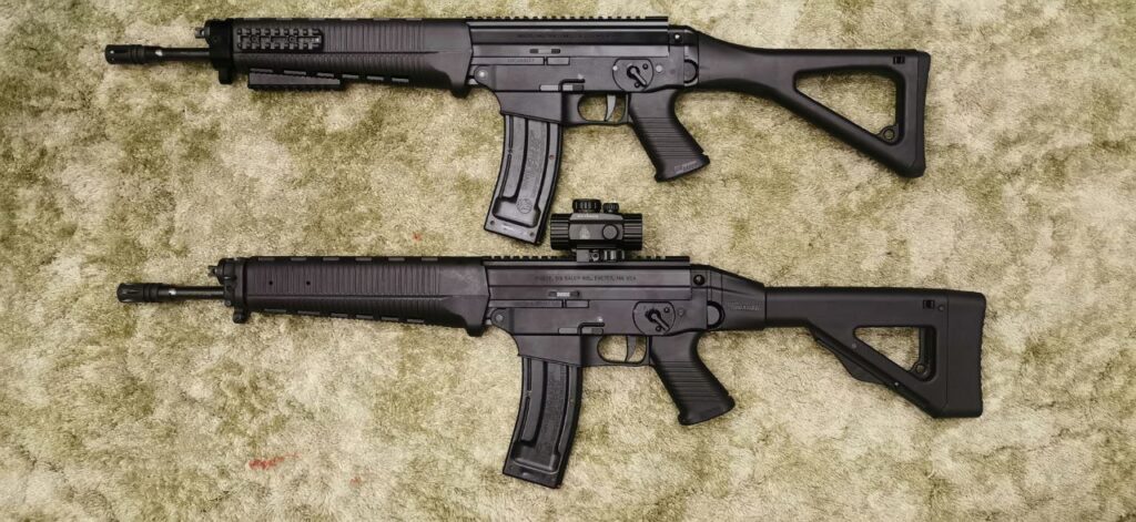 Professional shooting experience at a professional shooting range